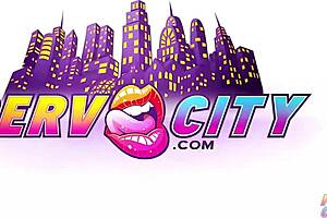 Does natural tits hottie brunette Theodora Day have a tasty pussy for old man sucking?