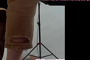 Hot Photo Shoot With Redhead Ritafox Behind Scenes