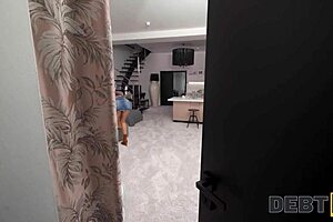 Debt4k Blonde Czech Girl Gets Watched During POV Sex Every Step She Takes.