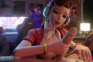 slap bass hmv heroic compilation in 3d anime hentai music video