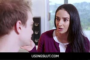 I can't believe I'm freeusing my tiny 18+ blonde stepsister Chloe Cherry in this taboo family fucking with Alex Jett, it's so hot.