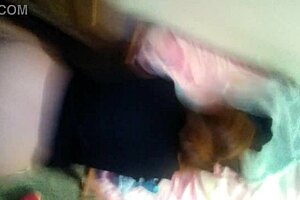 she's hermosa on all fours in my cousins' bed