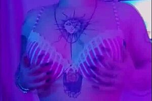 This petite girl bends over for her first cock, cumming hard.