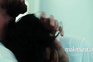 Stressful Cinema Blowjob Makes Gay Virgin Lose Virginity Bareback