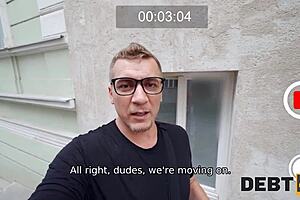 Debt4k Blonde Czech Girl Gets Watched During POV Sex Every Step She Takes.