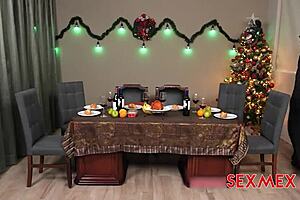 Dasha Hosts Christmas Eve Dinner For The Poorest