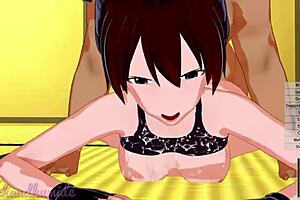 Explore Koikatu gameplay where Ten Ten gets creampied in intense sex scenes