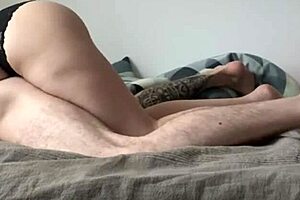 Wife licks ass and fucks anal with wet pussy