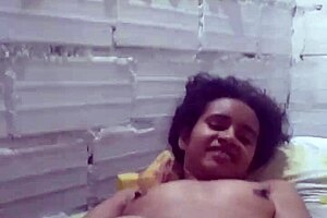 latina babe masturbates solo for you, my love, watch her pussy