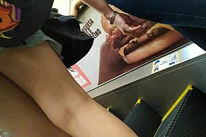 Under the skirt of a young Colombian prostitute