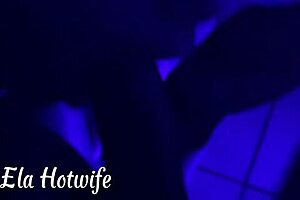 Brunette sucks cousin's cock and rides until orgasm