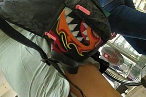 Under the skirt of a young Colombian prostitute