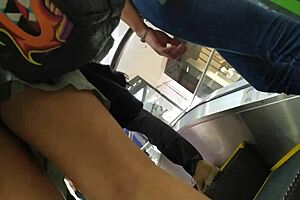 Under the skirt of a young Colombian prostitute