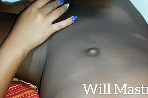 I love watching this Nigerian lesbian pleasure herself with double penetration.