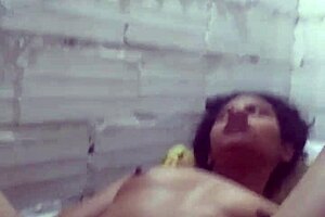 latina babe masturbates solo for you, my love, watch her pussy