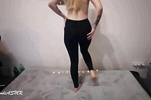 Striptease By Blonde Miley Grey