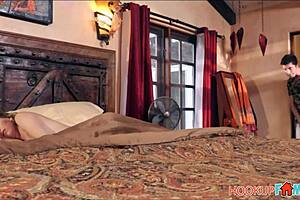 tiny teen stepsister sucks big cock taboo