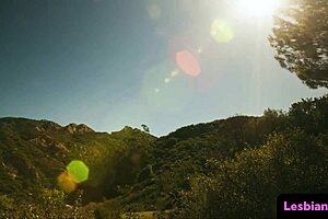 i feel the passion rimming my girlfriend's beautiful pussy in lesbian foreplay