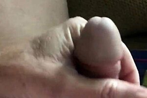 Slow motion masturbation with cumshot orgasm close up?