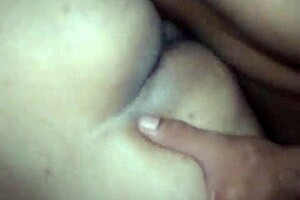 Feeling intense pleasure eating mature woman doggy style.