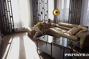 Precious Blue Angel Gets Anal Dicked in Her First Interracial.