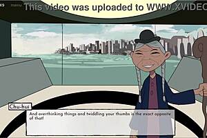 18titans episode 38 - phanta shows off her massive boobs