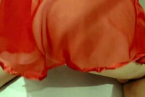 Brazilian Latina Novinha Masturbates With Dolphin Toy In Lingerie Video