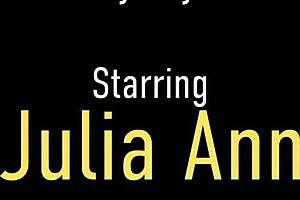 Big boobed milf julia ann forces boy toy to eat wet pussy