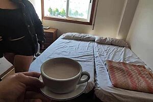 Amateur outdoor couple's hardcore blowjob and cowgirl with unknown teen