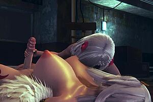 Genshin Impact Hentai Ningguang Futanari Fucks Noel