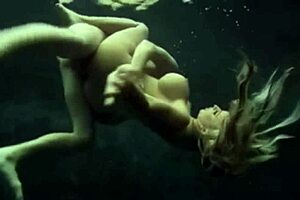 underwater fantasy with sensual foreplay and fucking