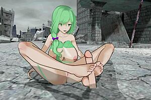 Huge Ass And Tits In 3D Hentai Riding For Creampie Fun