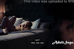 petite asian girl invited to threesome with muff diving and licking