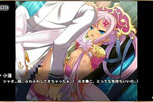 Sun Shangxiang awakens in erotic hentai scene! Intense action in anime.