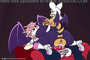 Rouge the Bat Rides Biscuits with Her Big Furry Ass