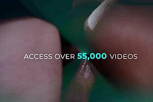 petite asian girl invited to threesome with muff diving and licking