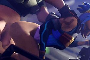 Viper shows off her big ass