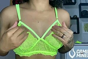 Morena Safada Experiments With Her Panties