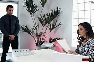 horny milfs cherie deville and joanna angel share hardcore threesome action