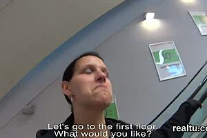 Glamorous Czech Kitten Seduced at Shopping Centre and Banged Hard in POV Action