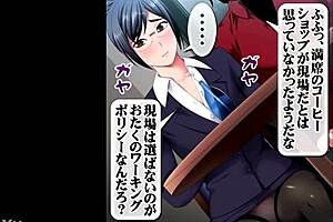 flesh staffing company recruits asian japanese anime characters in hentai narrative