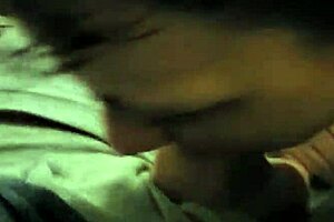 Young amateur sucking cock in a dirty way