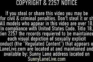 Beautiful Babe Sunny Lane Gets Pussy Drilled by Vicky Vette and Jenna Foxx in Hot Lesbian Action.