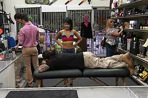 J Amateur Competes in Rough Blowjob and Fucking Contest