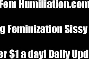 sissy training begins now