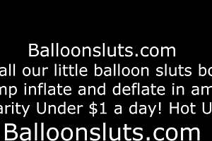 lola in bikini at pool humps and tames the monster green dragon toy