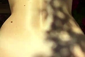 Interracial guy eats slut's ass in exhibition