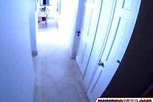 hey, seducing this cute girl with small tits outdoors 😏