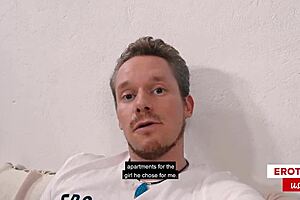 Hey, check out this nerdy girl giving a public handjob in the library! 📚