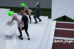 Just saw wild hentai anal fingering outdoors